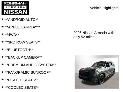 New 2026 Nissan Armada PRO-4X image 8