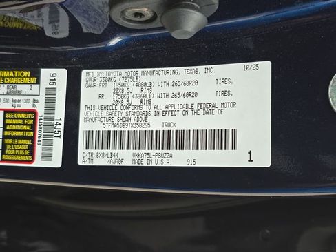 Used 2026 Toyota Tundra 1794 Edition w/ TRD Off-Road Package image 35