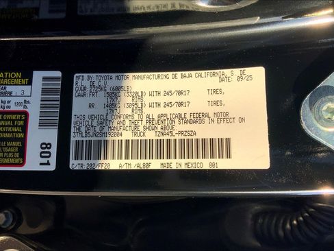 New 2025 Toyota Tacoma SR5 image 17