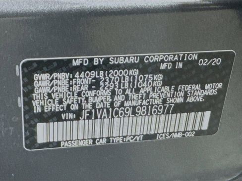 Used 2020 Subaru WRX Premium w/ Popular Package #3 (IZT) image 40