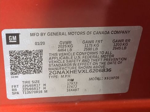 Used 2020 Chevrolet Equinox LS FWD image 38
