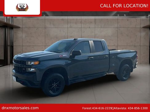 Used 2020 Chevrolet Silverado 1500 Custom Trail Boss w/ Custom Convenience Package AWD/4WD image 1