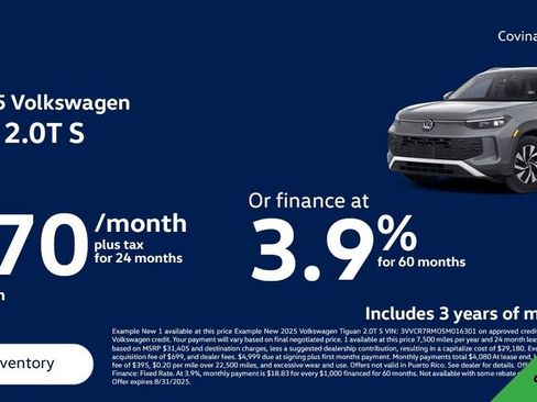 New 2025 Volkswagen Taos SE image 20