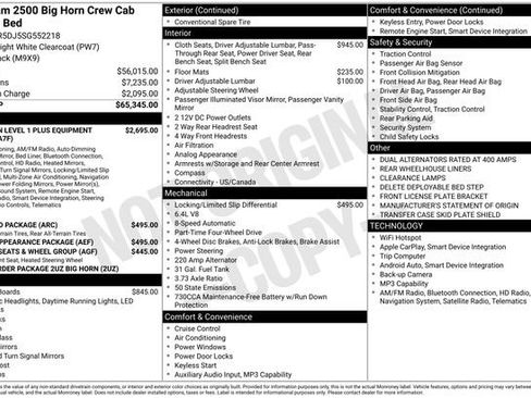 Used 2025 RAM 2500 Big Horn image 33