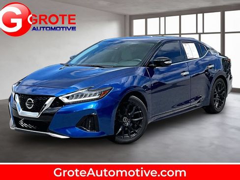 Used 2021 Nissan Maxima 3.5 SV w/ Floor Mat Group FWD image 1