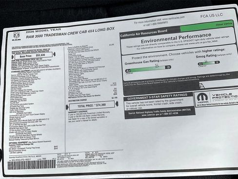 New 2026 RAM 3500 Tradesman image 14