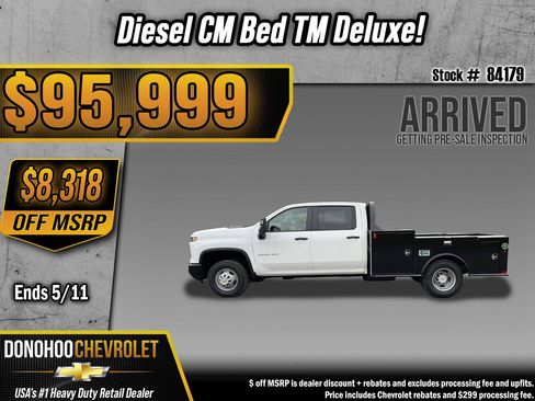 New 2026 Chevrolet Silverado 3500 W/T AWD/4WD image 1