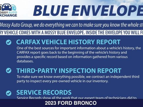 Used 2023 Ford Bronco Outer Banks w/ Sasquatch Package AWD/4WD image 6