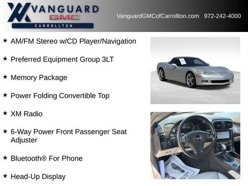 Used 2010 Chevrolet Corvette Convertible w/ Preferred Equipment Group RWD image 6