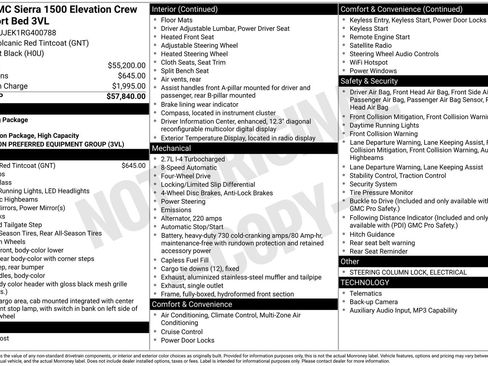Used 2024 GMC Sierra 1500 Elevation AWD/4WD image 10