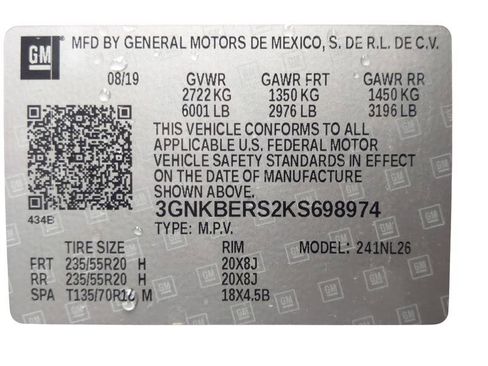 Used 2019 Chevrolet Blazer RS w/ LPO, Floor Liner Package image 18