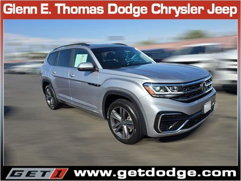 Used 2021 Volkswagen Atlas SE w/ Panoramic Sunroof Package image 1