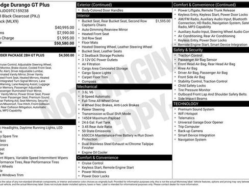 New 2026 Dodge Durango GT image 31