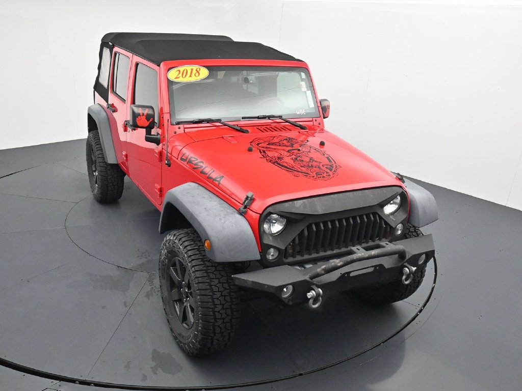Used 2018 Jeep Wrangler Unlimited Sport S AWD/4WD image 23