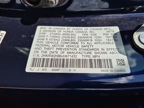 Used 2018 Honda CR-V EX-L image 16