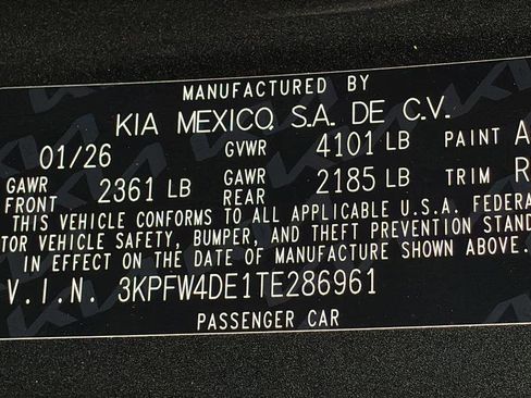New 2026 Kia K4 GT-Line Turbo FWD image 28