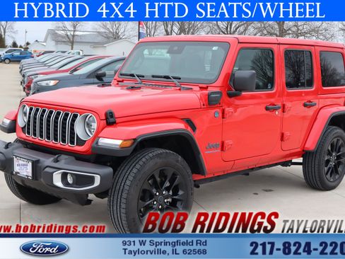 Used 2025 Jeep Wrangler Sahara w/ Safety Group image 1