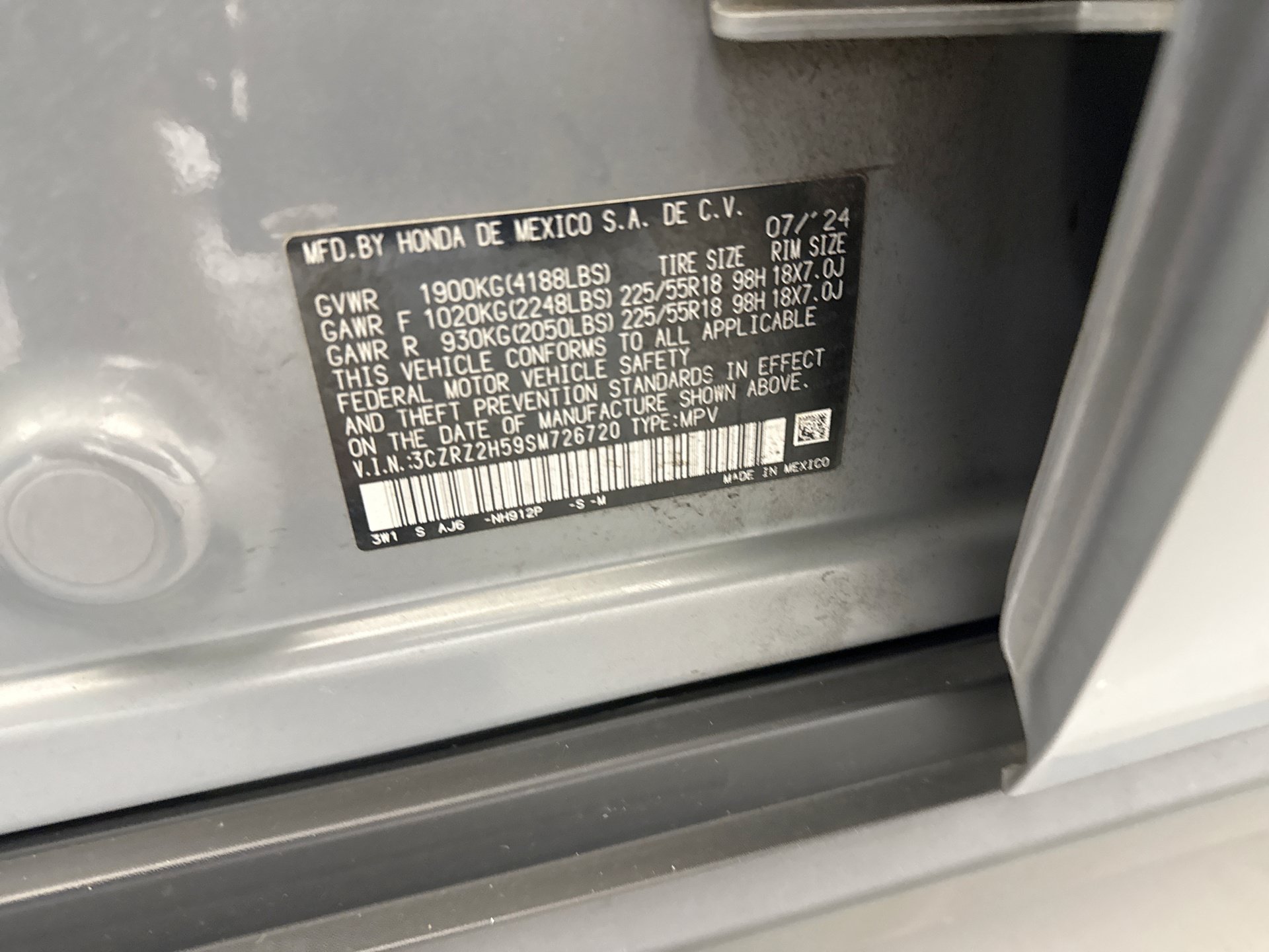 Used 2025 Honda HR-V Sport image 11