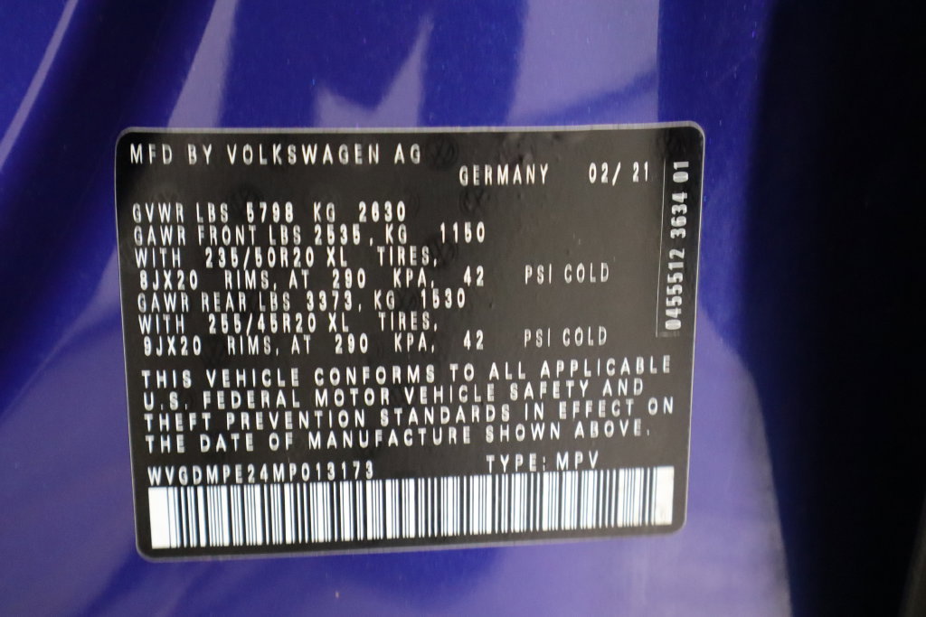Used 2021 Volkswagen ID.4 1st Edition RWD image 34