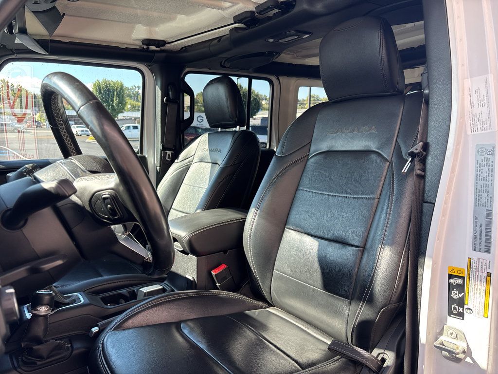 Used 2021 Jeep Wrangler Unlimited Sahara w/ Uconnect 4C Nav & Sound Group AWD/4WD image 9