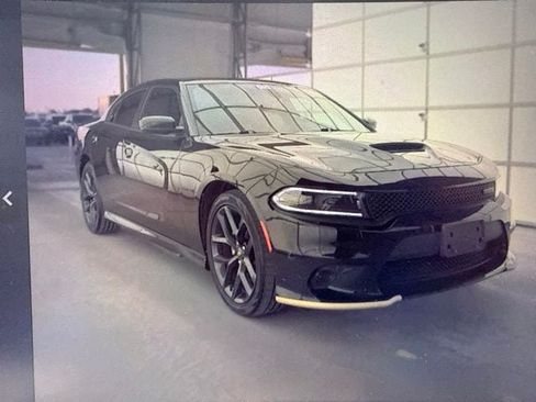 Used 2022 Dodge Charger R/T w/ Blacktop Package RWD image 1