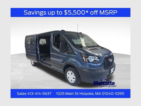 New 2026 Ford Transit 250 Low Roof w/ Load Area Protection Package RWD image 1