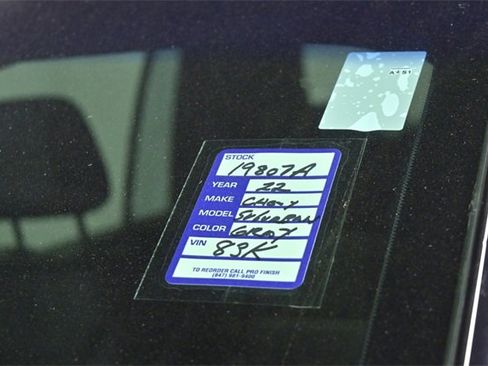 Certified 2022 Chevrolet Suburban RST w/ Sport Performance Package image 32