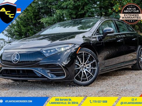 Used 2023 Mercedes-Benz EQS 450+ Sedan w/ AMG Line Exterior Package image 1