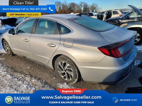 Used 2023 Hyundai Sonata Blue FWD image 3