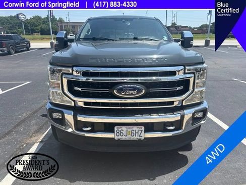 Used 2021 Ford F250 Lariat w/ Chrome Package AWD/4WD image 2