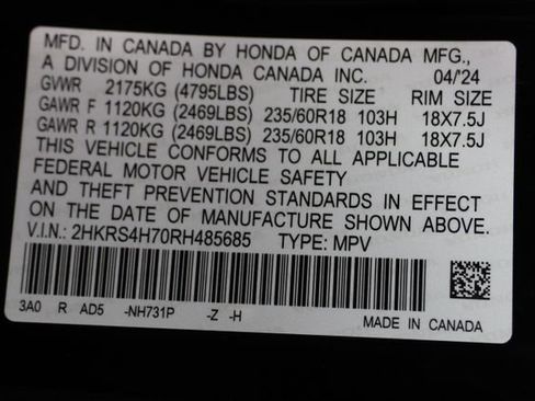 Certified 2024 Honda CR-V EX-L image 30