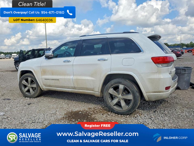 Used 2014 Jeep Grand Cherokee Overland w/ Advanced Technology Group AWD/4WD image 3