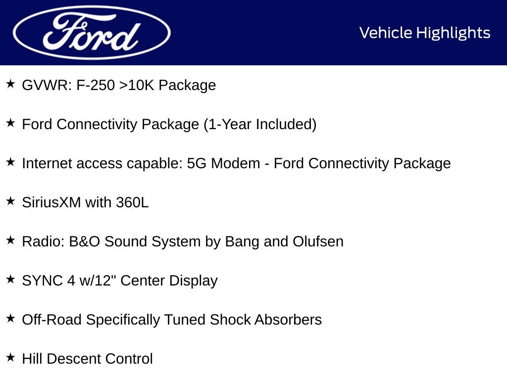 New 2026 Ford F250 Lariat w/ Chrome Package AWD/4WD image 15