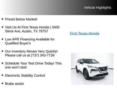 Used 2023 Nissan Rogue S FWD image 9