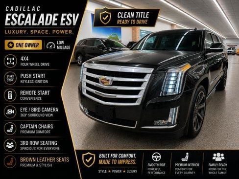 Used 2016 Cadillac Escalade ESV Premium AWD/4WD image 1