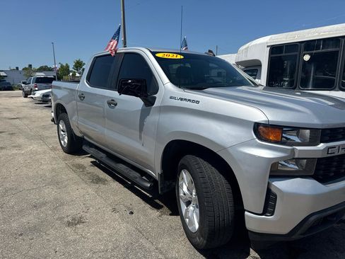 Used 2021 Chevrolet Silverado 1500 Custom RWD image 3
