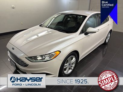 Certified 2018 Ford Fusion SE w/ Fusion SE Technology Package