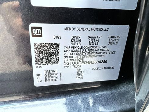 Used 2022 GMC Sierra 1500 Denali w/ Denali Reserve Package AWD/4WD image 25