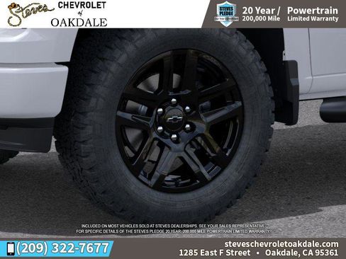 New 2026 Chevrolet Silverado 1500 Custom w/ Turbomax Blackout Package image 9