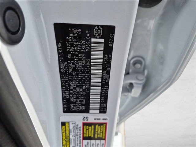 New 2026 Toyota Camry XLE FWD image 17