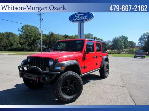 Used 2021 Jeep Wrangler Unlimited Sport image 1