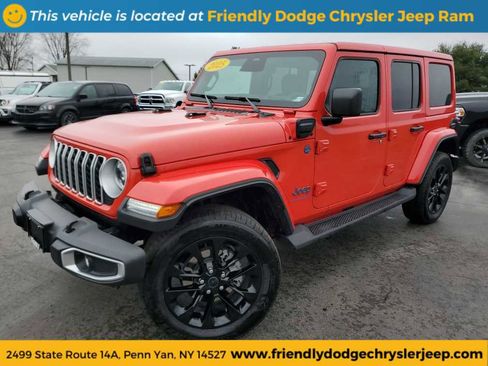 Used 2025 Jeep Wrangler Sahara image 1