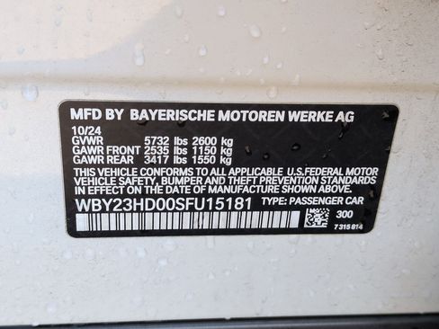 Used 2025 BMW i4 eDrive40 w/ Parking Assistance Package image 32