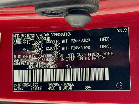 Used 2022 Toyota 4Runner Limited image 35