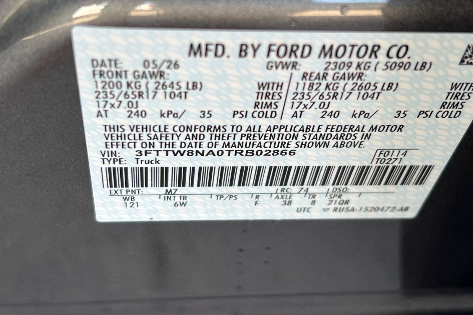 New 2026 Ford Maverick Tremor AWD/4WD image 22