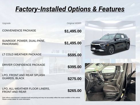 Used 2026 Chevrolet TrailBlazer LT w/ Convenience Package AWD/4WD image 3