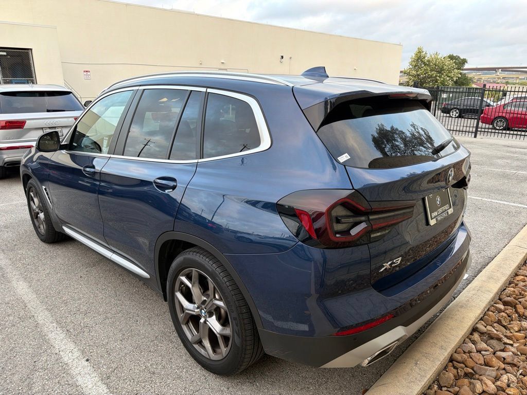 Certified 2023 BMW X3 sDrive30i w/ Premium Package w/ZPA RWD image 3