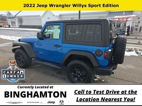 Used 2022 Jeep Wrangler Sport AWD/4WD image 7