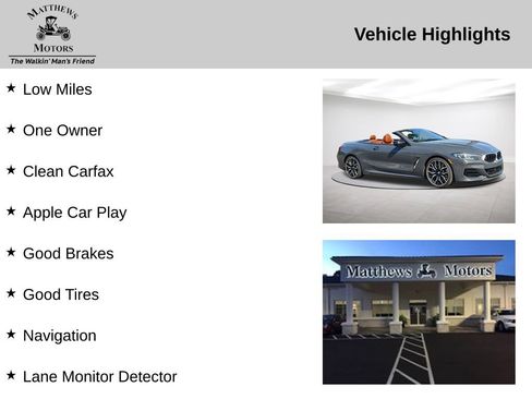 Used 2024 BMW M850i xDrive Convertible AWD/4WD image 14