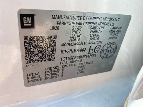 Used 2021 GMC Sierra 1500 Denali w/ Driver Alert Package II image 26